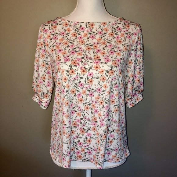 Misia Floral Blouse Womens M Used - Picture 13 of 16